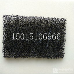 供应深圳通风防尘海绵网 孔径大小过滤海绵厂家 爆破海绵制品高清大图